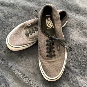 Glitter Vans shoes